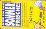 # GERMANY S54_92 C-Frisch,Refreshing 12 Gem 05.92  Tres Bon Etat - S-Series : Tills With Third Part Ads