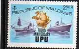 Maldives: 1974  N°494 N** , 100 Ans De L'U.P.U - U.P.U.