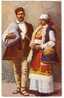 BULGARIA - Folk Costume, Old Postcard - Ohne Zuordnung