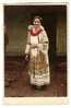 CROATIA - Woman Folk Costume, Real Photo - Ohne Zuordnung