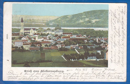 Österreich; Klosterneuburg; Gruss Aus Dem Stiftskeller Restauration; Litho 1903 - Klosterneuburg