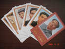 PTK 7 CHINA 100 ANNI OF MAO ZEDONG STAMP CARD 5V - Covers & Documents