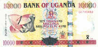 Billet Neuf De 10 000 Shillings De 2009 D' OUGANDA ( UGANDA ) - Uganda