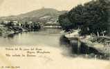 TORINO. Veduta Dal Ponte Regina Margherita. NUOTO. Vg. C/fr.per TRIESTE Nel 1901. - Fiume Po