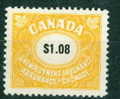 1960 1 Dollar 8 Cent Canada Unemployement Insurance Stamp #FU77   MNH Full Gum - Fiscaux