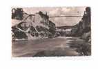 Delcampe - 01 GENISSIAT Barrage, Passerelle Sur Le Rhone, En Aval Du Chantier, Ed Boyer 10, CPSM 9x14, 195? - Génissiat