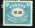 1960 1 Dollar 56 Cent Canada Unemployement Insurance Stamp #FU80   MNH Full Gum - Fiscaux