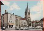 Rambervillers- Place Avec L´Eglise - Rambervillers