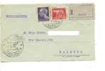 581$$$ 1945 Luogotenenza £1+5 Difettoso Imperiale Senza Fasci Biglietto Postale Raccomandato Distretto - Marcophilie
