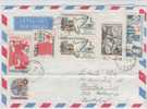 Czechoslovakia Air Mail Cover With More TOPIC Stamps Sent To Australia 3-5-1984 - Poste Aérienne