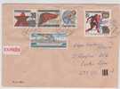 Czechoslovakia Express Cover With More TOPIC Stamps Praha 26-10-1982 - Covers & Documents