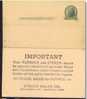 Etats Unis  Thomas Jefferson 1 C Vert Stoker Sales Co - 1921-40