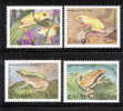 Zambia 1989 Frogs And Toads MNH - Frösche