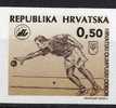 U  CROAZIA KROATIEN Sports, Bowling  BOCCE - Olympic Games IMPERFORATE NEVER HINGED - Bowls