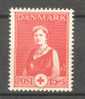 Denmark 1939 Mi. 252    15 (Ø) + 5 (Ø) Red Cross Rotes Kreuz Croix RougeQueen Königin Alexandrine MNH** - Nuovi