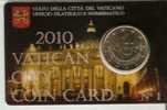 VATICAN  City Coin Card 2010 N°1 ( 50 C)   (ref  : Piece 010) - Vaticano (Ciudad Del)