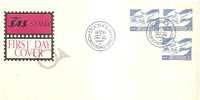 44470)lettera F.d.c. Serie SAS STAMP Con 3 Valori + Annullo - FDC