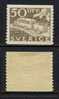 SUEDE - TRICENTENAIRE DES POSTES / 1936 - 50 ö Gris  # 244 * / COTE 27.50  EURO - Unused Stamps