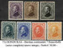 Honduras-0073 - 1878: Y&T N. 14/20 (++) MNH - Senza Difetti Occulti. - Honduras