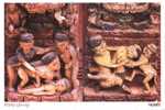 Nepal Sex Temple Sculpture Postcard - Nepal