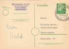 2587. Entero Postal BADEN-BADEN 1957. Sport - Briefe U. Dokumente