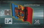 MOLDOVA - FLAG - 09/95 - 30.000EX. - 50 UNITS - Moldavia