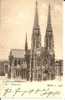 Ö022/  Fotokarte  Wien, Votivkirche 1898,gelaufen - Chiese
