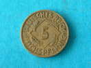 1924 G - 5 REICHSPFENNIG / KM 39 ( For Grade , Please See Photo ) ! - 5 Rentenpfennig & 5 Reichspfennig