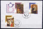 Belgique 1989,   Série Croix-Rouge Sur Enveloppe Avec Le Cachet 1er Jour - Lettres & Documents