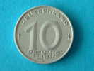 1952 A - 10 PFENNIG / KM 7 ( For Grade , Please See Photo ) ! - 10 Pfennig