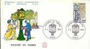 1er JOUR FDC - JOURNEE DU TIMBRE 1978 - Zonder Classificatie