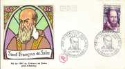 1er JOUR FDC - SAINT FRANCOIS DE SALES - Ohne Zuordnung