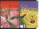 1989 Christmas Island, Flowers, Plants, Fleurs, Flores, Used - Christmaseiland