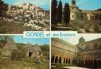 Gordes Et Ses Environs Multi-vues 84 Belle Carte - Gordes