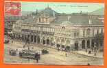 NICE - Casino Municipal ( Tramway , Voitures Et Attelages ) / Belle Carte Couleur Glacée TBE - Schienenverkehr - Bahnhof