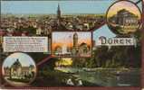 CPSM DUREN (Allemagne - Rhénanie Du Nord Westphalie) - 5 Vues : Museum, Theater, Stadtpark.... - Dueren