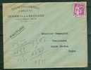 Yvert N° 281 SEUL SUR LETTRE  - LR16107 - 1932-39 Frieden