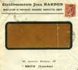 Semeuse 199 Sur Lettre Ets Bardon à Brive , Pour  Chalon-sur-Saône - 1903-60 Säerin, Untergrund Schraffiert