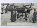 CPA 76 - YPORT - Après La Pêche Triage Du Poisson - 1905 Pour Villon (89) - Yport