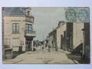 CPA 72 - CONLIE - Rue De La Gare 1907 - Pour Raffinerie Say à Paris - Conlie