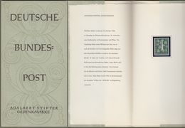 Bund: Minister Card - Ministerkarte Typ I, Mi-Nr. 220: " Adalbert Stifter ", Postfrisch, Rarität !! - Cartas & Documentos