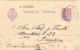 Entero Postal SABADELL (Barcelona) 1928. Alfonso XIII Vaquer - 1850-1931