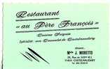 CASTELNAUDARY Restaurant "Au Pere François" Rue Du 143  E R I - Castelnaudary