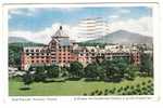 USA  1941 CP Circulée   Hotel Roanoke Roanoke Virginie Jardin Arbres Hotel - Andere & Zonder Classificatie