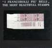 ITALIA REGNO ITALY KINGDOM 1945 LUOGOTENENZA PACCHI POSTALI PARCEL POST FREGIO LIRE 20 MNH QUARTINA - Postpaketten