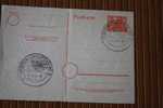 ENTIER POSTAUX 1949 MARCOPHILIA LETTRE ALLEMAGNE DEUTSCHE POST : BERLIN CHARLOTTENBURG - Andere & Zonder Classificatie