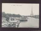 Paris Allée Des Cygnes édit.magasins Réunis N° 57 Bains Piscine Métro Sur Le Pont Tour Effel - La Seine Et Ses Bords