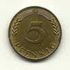 1966 - Germania 5 Pfenning F ---- - 5 Pfennig