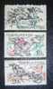 Czechoslovakia, 1978 - Horse Rider - Set Of 3 - Used Stamps