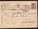 Romania 1943 WW2 Entier Postaux Censored,very Rare Slogan! - Lettres 2ème Guerre Mondiale